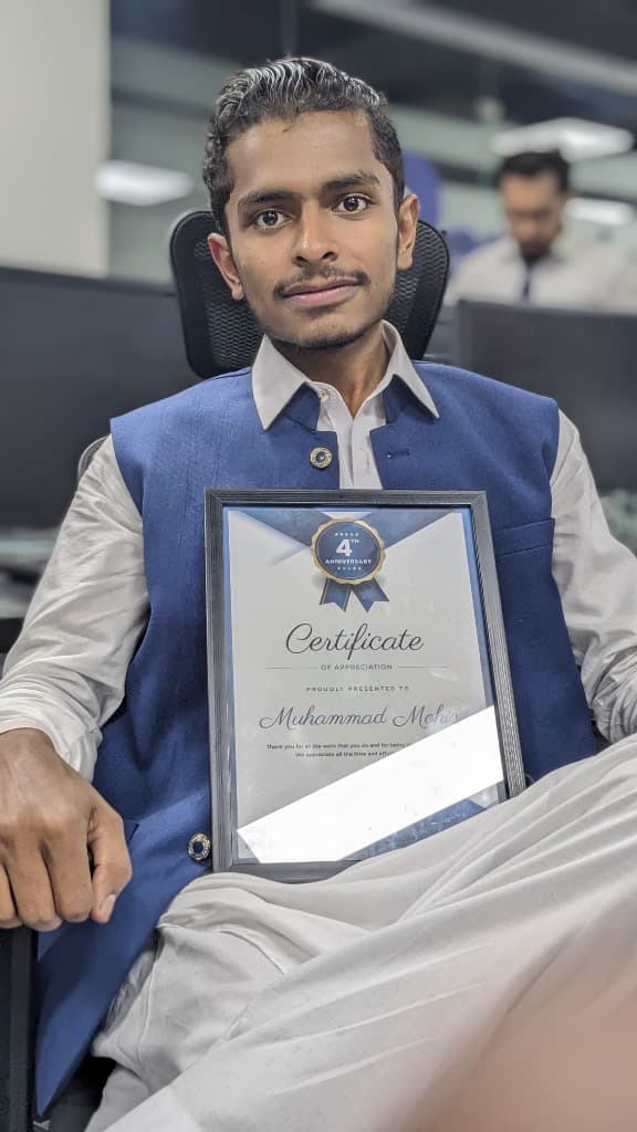 Certificate of Appreciation